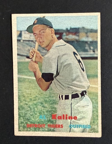 1957 Topps Set-Break #125 Al Kaline EX. HOF Detroit Tigers