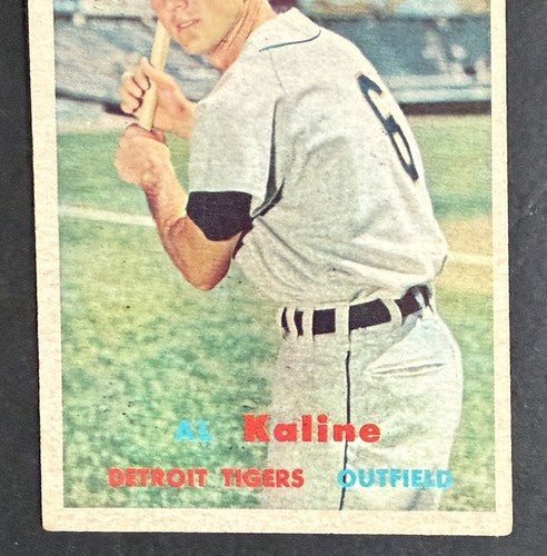 1957 Topps Set-Break #125 Al Kaline EX. HOF Detroit Tigers