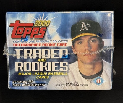 2000 Topps Traded & Rookies Mint Factory Sealed Set Miguel Cabrera RC 1 Auto