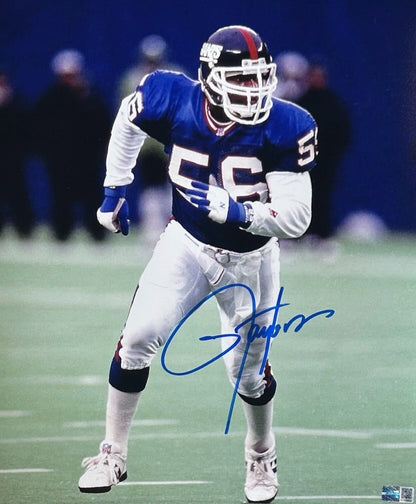 Lawrence Taylor Signed 11x14 Framed Photo Auto CX COA NY Giants HOF