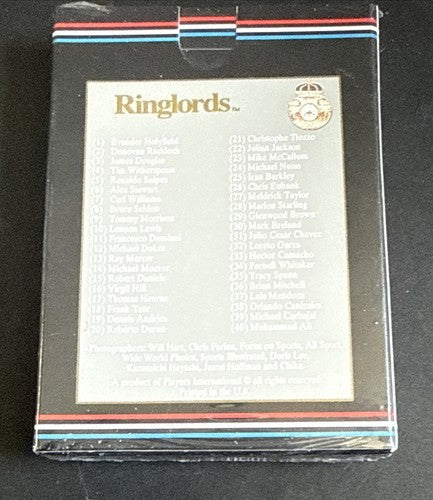 1991 Ringlords Boxing Set Factory Sealed 40 Cards Muhammad Ali Holyfield Mint