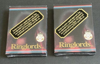 1991 Ringlords Boxing 2 Set Factory Sealed 40 Cards Muhammad Ali Holyfield Sets