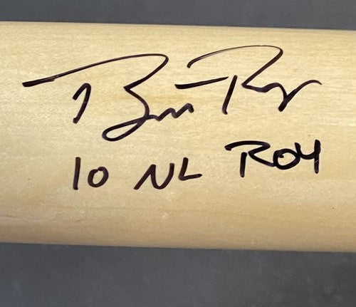 Buster Posey Signed Marucci Game Model Bat 2010 NL ROY Auto Giants MLB Holo COA