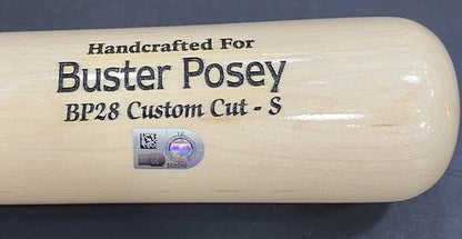 Buster Posey Signed Marucci Game Model Bat 2010 NL ROY Auto Giants MLB Holo COA
