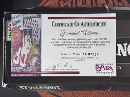 Kobe Bryant Signed Official NBA Game Basketball 2001 NBA Finals Auto ITP PSA COA