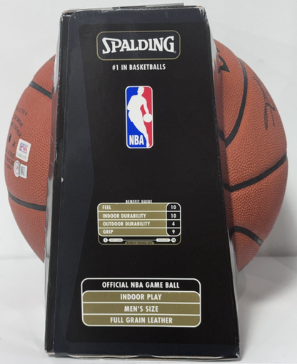 Kobe Bryant Signed Official NBA Game Basketball 2001 NBA Finals Auto ITP PSA COA
