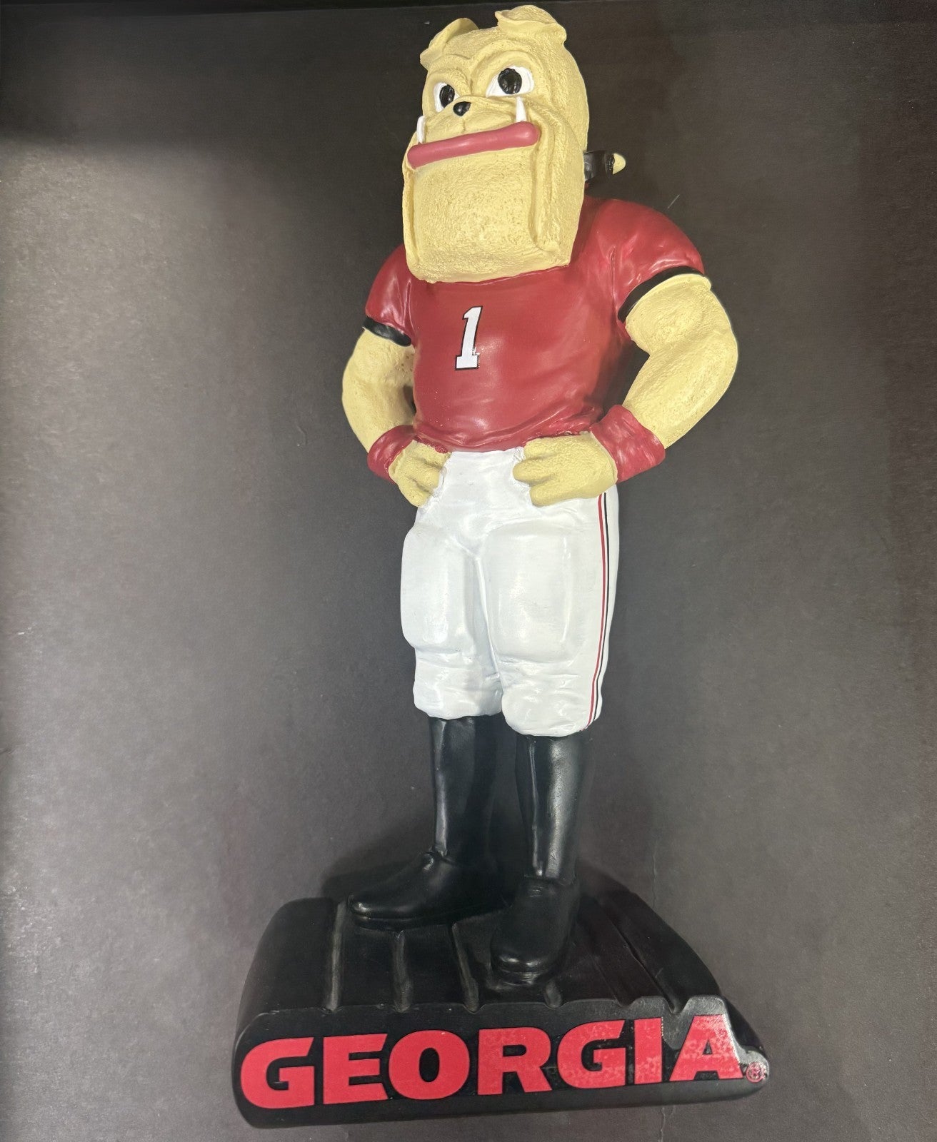 University of Georgia Bulldogs Mascot Statue Bulldog 12" Football Figurine NIB