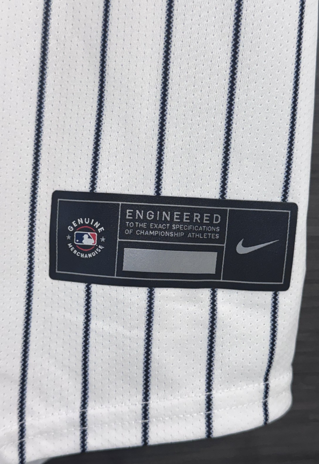 Ben Rice Signed New York Yankees #22 Nike Jersey Size XL 4 Stat Auto CX COA