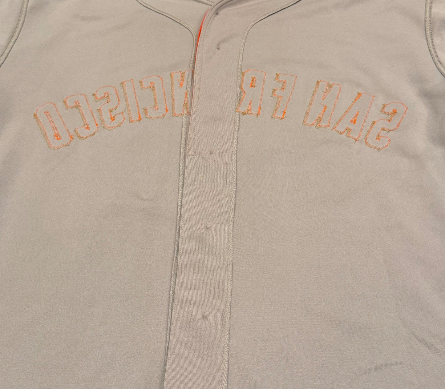 Barry Bonds San Francisco Giants Vintage Majestic Authentic MLB Jersey Size 52