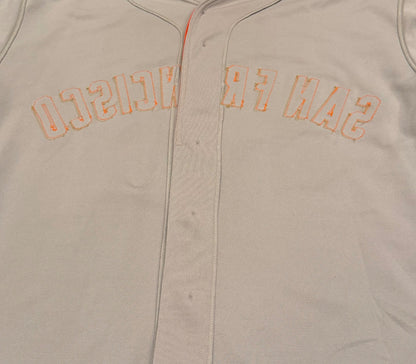 Barry Bonds San Francisco Giants Vintage Majestic Authentic MLB Jersey Size 52