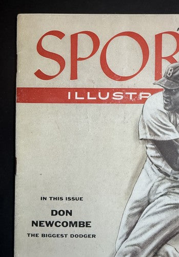 Sports Illustrated Magazine 1955 Brooklyn Dodgers Don Newcombe Ws MVP No Label