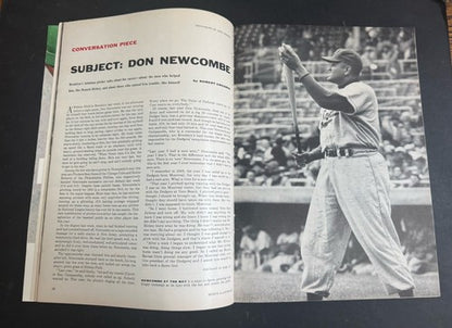 Sports Illustrated Magazine 1955 Brooklyn Dodgers Don Newcombe Ws MVP No Label