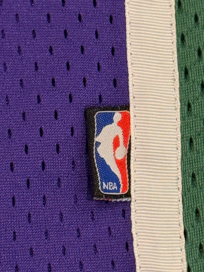 Ray Allen Milwaukee Bucks #34 Nike NBA Jersey Purple XL Length +2 Vintage