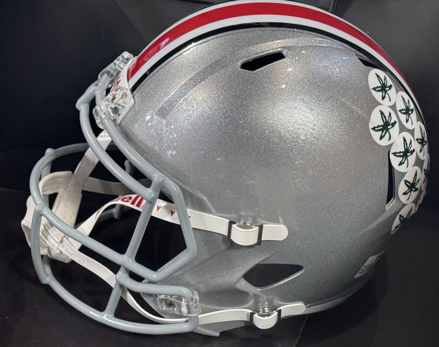 Emeka Egbuka Signed Ohio State 2024 Champion Logo Speed Rep Helmet Auto Fanatics