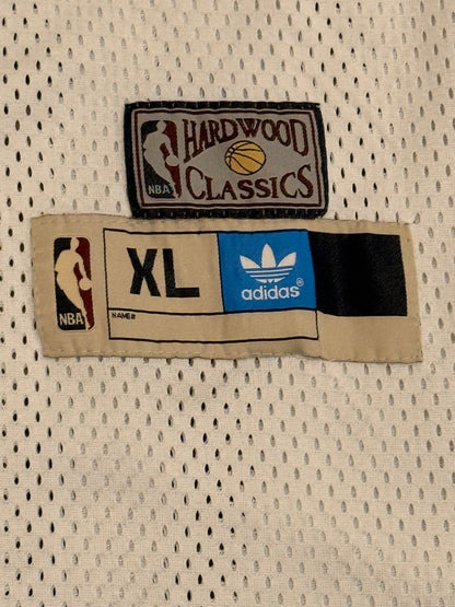 Karl Malone Utah Jazz #32 Adidas Hardwood Classics NBA Jersey White XL Vintage