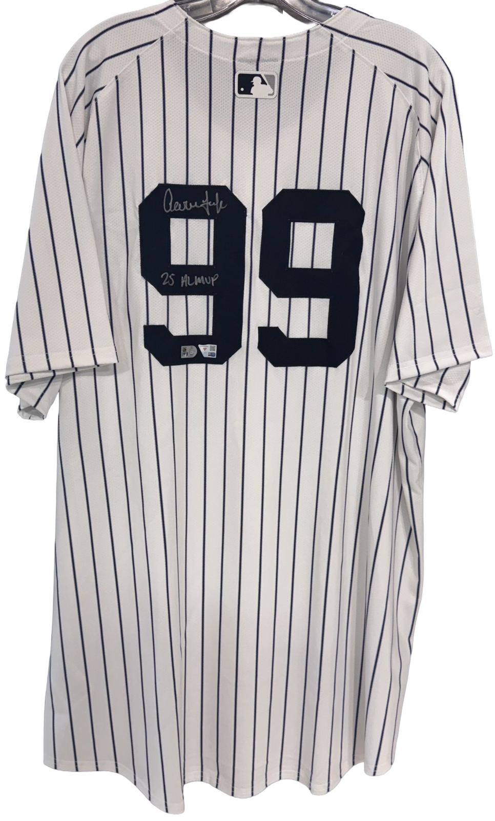 Aaron Judge Signed Nike Replica Jersey 25 AL MVP Auto Fanatics MLB COA  Yankees