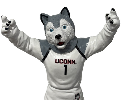 University of Connecticut Huskies Mascot Statue 12" CBB Basketball Figurine NIB