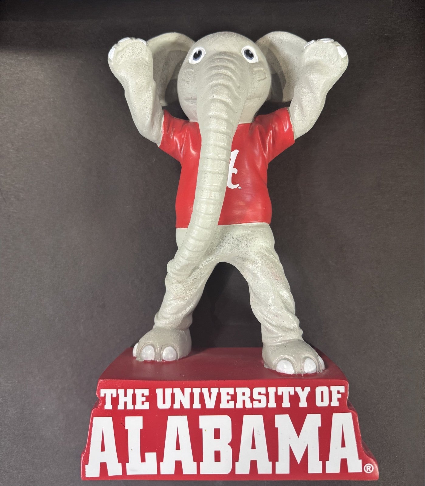 University Of Alabama Crimson Tide Mascot Statue 12" CFB Football Figurine NIB