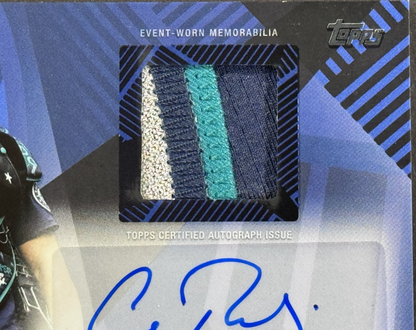 2025 Topps Update Cal Raleigh All Star Stitches Auto LE /10 Seattle Mariners