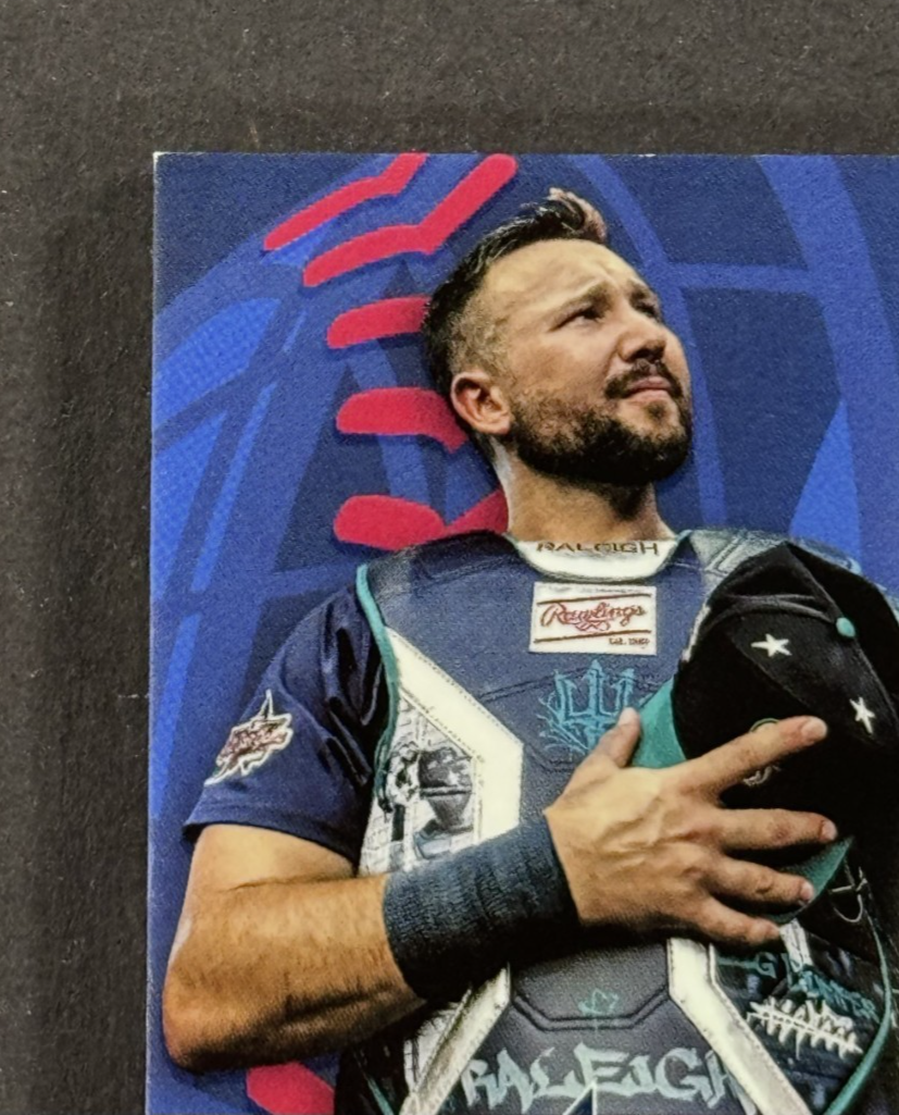 2025 Topps Update Cal Raleigh All Star Stitches Auto LE /10 Seattle Mariners