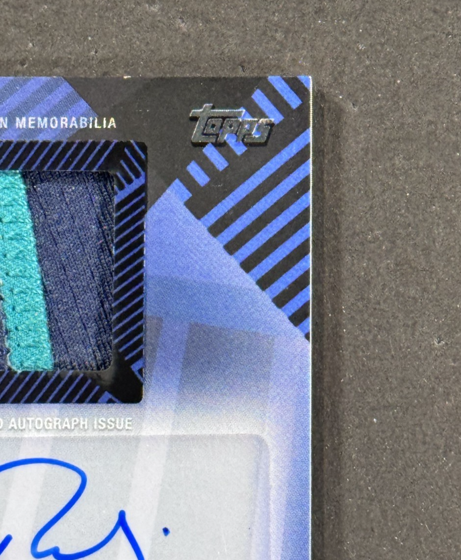 2025 Topps Update Cal Raleigh All Star Stitches Auto LE /10 Seattle Mariners
