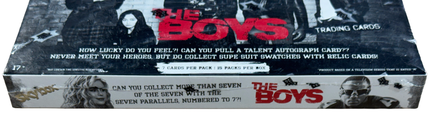 2025 Upper Deck The Boys Season 1 & 2 Hobby Box Factory Sealed Mint