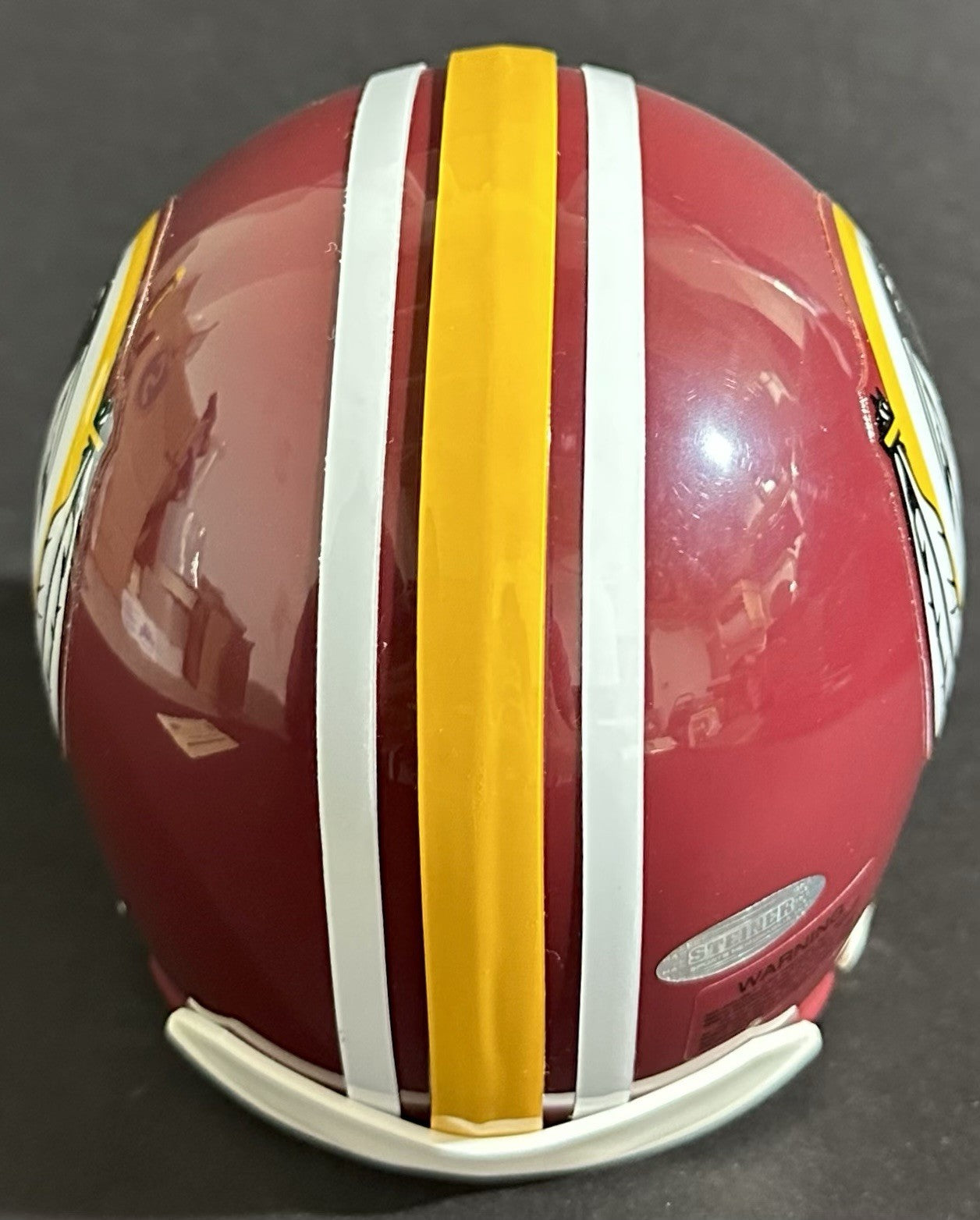 John Riggins Signed Redskins Riddell Mini Helmet HOF 92 Autograph Steiner COA