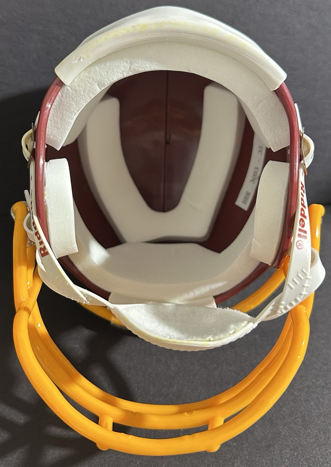 John Riggins Signed Redskins Riddell Mini Helmet HOF 92 Autograph Steiner COA