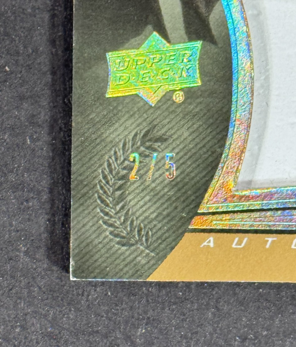 2013 UD Quantam Football Joe Namath Legacy Auto Patch 3/5 Alabama NY Jets HOF