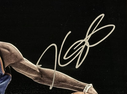 Kevin Durant Signed Explode 16x20 Photo Framed Thunder Auto LE Panini Authentic