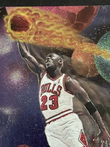 1997-98 Michael Jordan Fleer Metal Universe #23 HOF Chicago BULLS Rare