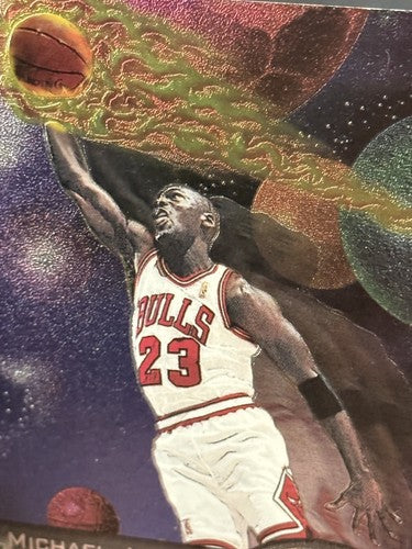 1997-98 Michael Jordan Fleer Metal Universe #23 HOF Chicago BULLS Rare
