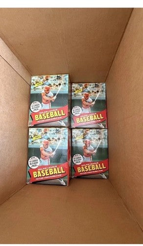 1980 Topps Baseball Sealed Wax Box Authentic Henderson RC CLEAN BOX From Case MT
