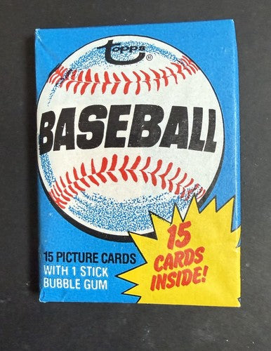 1980 Topps Baseball Sealed Wax Box Authentic Henderson RC CLEAN BOX From Case MT