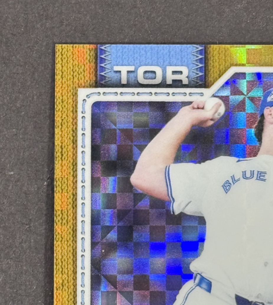 2026 Topps Chrome Trey Yesavage Gold X Fractor LE/ 50 Toronto Bluejays RC Mint