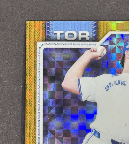 2026 Topps Chrome Trey Yesavage Gold X Fractor LE/ 50 Toronto Bluejays RC Mint