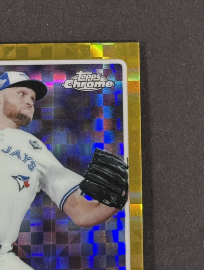 2026 Topps Chrome Trey Yesavage Gold X Fractor LE/ 50 Toronto Bluejays RC Mint