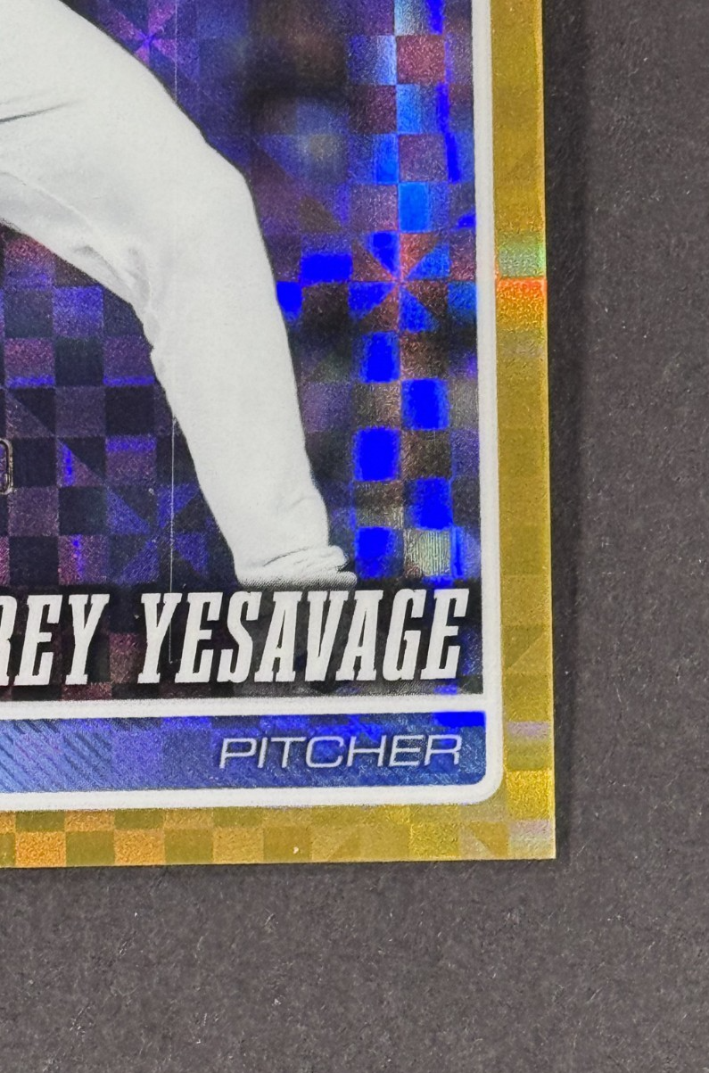 2026 Topps Chrome Trey Yesavage Gold X Fractor LE/ 50 Toronto Bluejays RC Mint