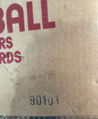 1989 Fleer Baseball Wax Box From Fresh Case Bill Ripken FF Error 90101 Confirmed