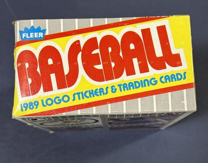 1989 Fleer Baseball Wax Box From Fresh Case Bill Ripken FF Error 90101 Confirmed