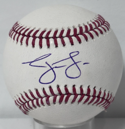 George Lombard Jr Signed Official MLB Baseball Auto BAS COA NY Yankees