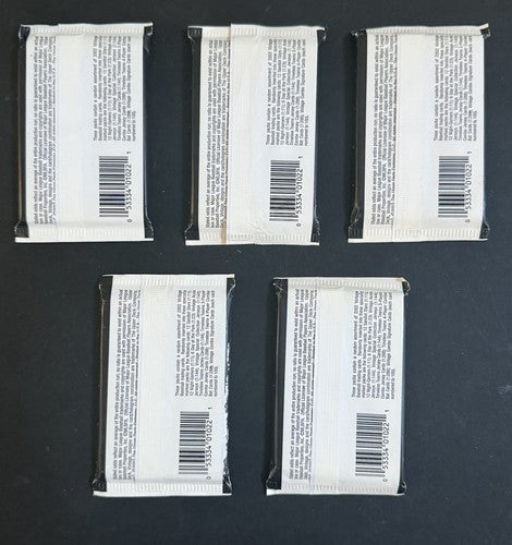Upper Deck Vintage Baseball Hobby 2002 5 Packs Lot Sealed 10 Cards Per Pack