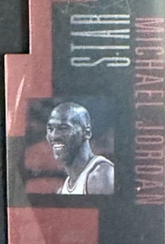 1996-97 Upper Deck UD3 Michael Jordan Star Focus Die Cut #23 Bulls Nm - Mint
