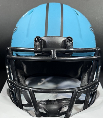 Tyreek Hill Signed Miami Dolphins Riddell Rave Mini Helmet Auto BAS COA