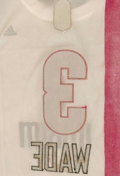 Dwyane Wade Miami Heat 1970/71 "Floridians" #3 Adidas Jersey Size XL Length +2