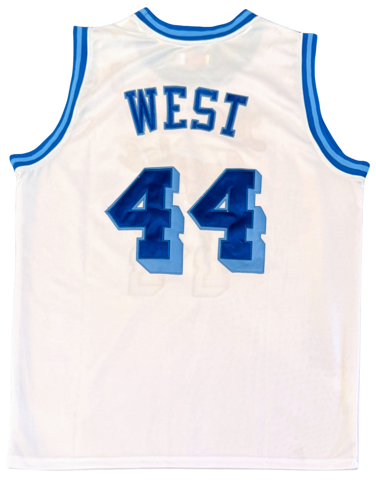 Jerry West Los Angeles Lakers #44 Mitchell & Ness Hardwood Classics Jersey sz 54