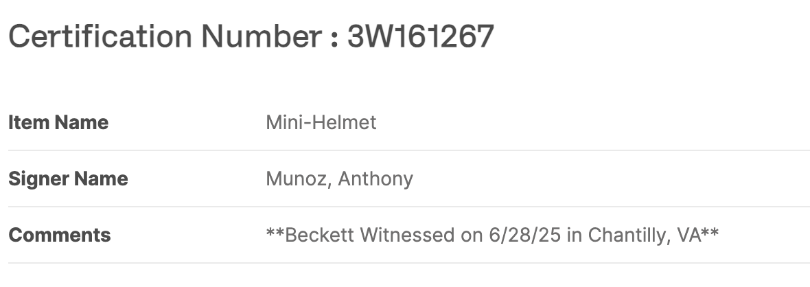 Anthony Munoz Signed Bengals Riddell Rave Mini Helmet Auto BAS COA HOF