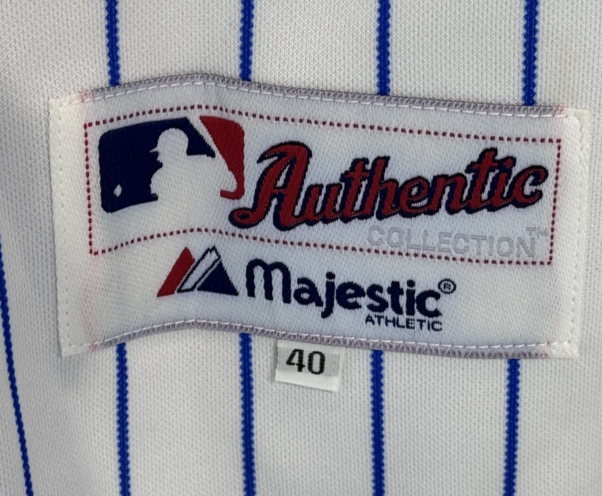 Jose Reyes Signed Official Majestic Authentic Jersey Auto MLB Holo COA NY Mets