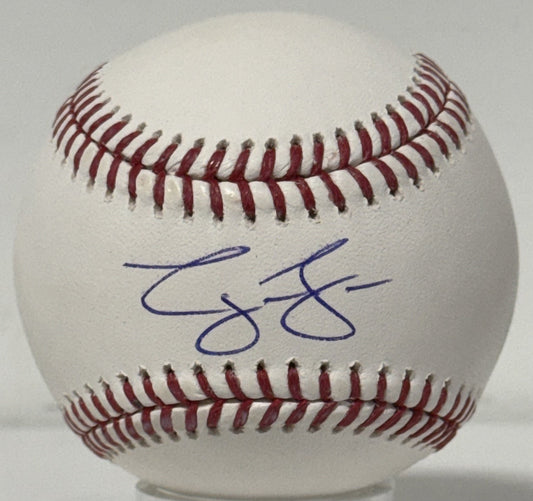 George Lombard Jr Signed Official MLB Baseball Auto BAS COA NY Yankees