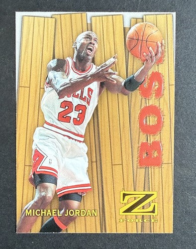 Michael Jordan 1997-98 Skybox Z-Force Michael Jordan BOSS Rare Insert #10 Nice